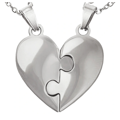 Lié à Vie - Collier puzzle famille personnalisé